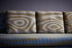 Adrian Pearsall Newly upholstered Adrian Pearsall Gondola Sofa in custom fabric USA 1960s - 3512110