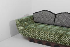 Adrian Pearsall Newly upholstered Adrian Pearsall Spanish Sofa USA 1970s - 2445315