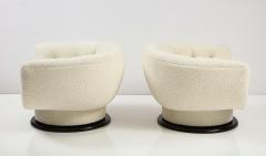 Adrian Pearsall Rare Adrian Pearsall Swivel Lounge Chairs - 2456044