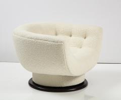 Adrian Pearsall Rare Adrian Pearsall Swivel Lounge Chairs - 2456053
