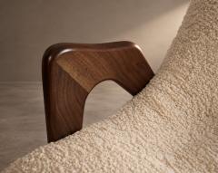 Adrian Pearsall Scoop Lounge Chairs by Adrian Pearsall Model CW 705 C 1950s - 4816979