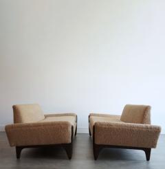 Adrian Pearsall Set of Gondola Sofas by Adrian Pearsall C 1950s - 4290248