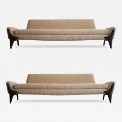 Adrian Pearsall Set of Gondola Sofas by Adrian Pearsall C 1950s - 4290570