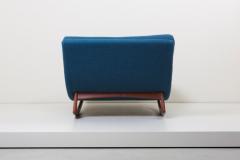 Adrian Pearsall Signed Adrian Pearsall Rocking Chaise in Kvadrat Fabric - 731959