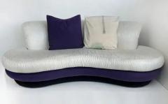 Adrian Pearsall Vintage Purple and Off White Cloud Sofas after Pearsall Per Item - 4097024