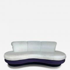 Adrian Pearsall Vintage Purple and Off White Cloud Sofas after Pearsall Per Item - 4099707