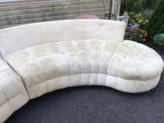 Adrian Pearsall Wonderful Curved Serpentine Two Piece Adrian Pearsall Style Sectional Sofa - 3437144