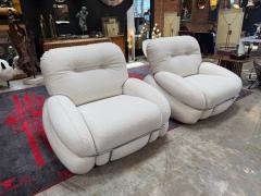 Adriano Piazzesi Adriano Piazzesi Lounge Chairs Italy 1970s - 4203643