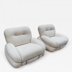 Adriano Piazzesi Adriano Piazzesi Lounge Chairs Italy 1970s - 4203952