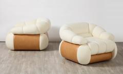 Adriano Piazzesi Pair of Adriano Piazzesi Italian 1970s Lounge Chairs - 2924050