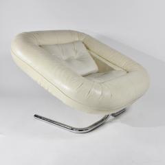 Adriano Piazzesi Rare pair of spring Lounge chairs - 2826545