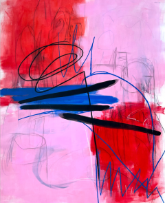 Adrienn Krahl New Soho Abstract painting 2023 - 3978282