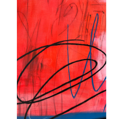 Adrienn Krahl New Soho Abstract painting 2023 - 3978319
