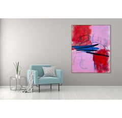 Adrienn Krahl New Soho Abstract painting 2023 - 3978329