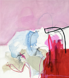 Adrienn Krahl Ocean view Abstract painting 2023 - 3978154