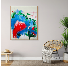 Adrienn Krahl Walk In Ginza Abstract painting 2024 - 3978295