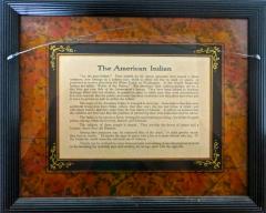 Advertising For Piedmont Cigarettes American Indian Theme Circa 1910 - 563420