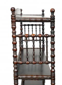 Aesthetic Mahogany Hanging Shelf - 4292668