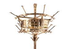 Aesthetic Movement Brass Hat Stand - 4635931