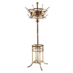Aesthetic Movement Brass Hat Stand - 4642293