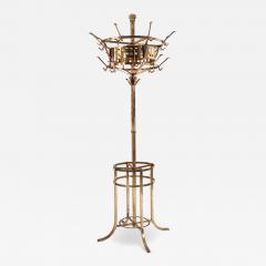 Aesthetic Movement Brass Hat Stand - 4642294