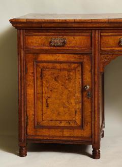 Aesthetic Movement Burl Oak Serving Cabinet - 3275058