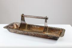 Aesthetic Movement Electro Plated Oblong Tray by Hukin Heath - 4188965