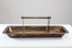 Aesthetic Movement Electro Plated Oblong Tray by Hukin Heath - 4188966
