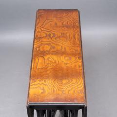 Aesthetic Movement Scissor Action Drop Leaf Side Table Made From Hungarian Ash - 4192549
