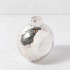 Aesthetic Movement Signed Whiting Sterling Silver Ball Form Scent Flask - 4744778