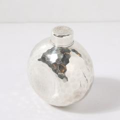 Aesthetic Movement Signed Whiting Sterling Silver Ball Form Scent Flask - 4744784