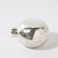 Aesthetic Movement Signed Whiting Sterling Silver Ball Form Scent Flask - 4744786