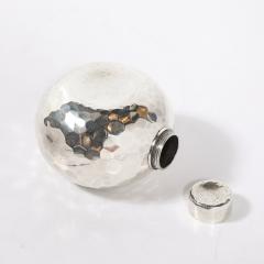 Aesthetic Movement Signed Whiting Sterling Silver Ball Form Scent Flask - 4744825