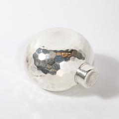Aesthetic Movement Signed Whiting Sterling Silver Ball Form Scent Flask - 4744841