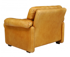 Afra Tobia Scarpa 1970s Coronado leather lounge by Afra Tobia Scarpa B B - 3439397