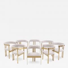 Afra Tobia Scarpa A rare set of brass and iron chairs attributed to Afra and Tobia Scarpa 1960  - 3600701