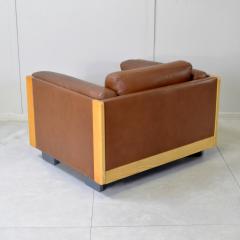 Afra Tobia Scarpa Afra Tobia Scarpa 920 Armchair for Cassina in Cognac Leather - 4655177