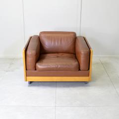 Afra Tobia Scarpa Afra Tobia Scarpa 920 Armchair for Cassina in Cognac Leather - 4655179