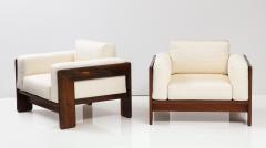 Afra Tobia Scarpa Afra Tobia Scarpa Bastiano Pair of Lounge Chairs by Gavina Italy 1960 - 2479432