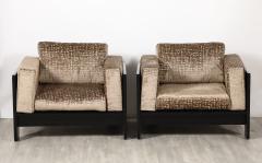 Afra Tobia Scarpa Afra Tobia Scarpa Bastiano Pair of Lounge Chairs by Gavina Italy 1960 - 3927758