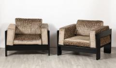 Afra Tobia Scarpa Afra Tobia Scarpa Bastiano Pair of Lounge Chairs by Gavina Italy 1960 - 3927760