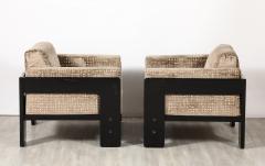 Afra Tobia Scarpa Afra Tobia Scarpa Bastiano Pair of Lounge Chairs by Gavina Italy 1960 - 3927765