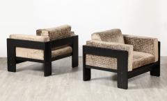 Afra Tobia Scarpa Afra Tobia Scarpa Bastiano Pair of Lounge Chairs by Gavina Italy 1960 - 3927767