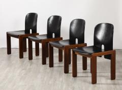 Afra Tobia Scarpa Afra Tobia Scarpa Model 121 Set of Four Dining Chairs for Cassina 1965 - 3926510