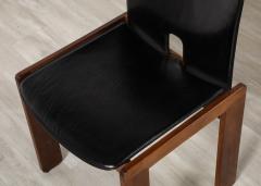 Afra Tobia Scarpa Afra Tobia Scarpa Model 121 Set of Four Dining Chairs for Cassina 1965 - 3926523