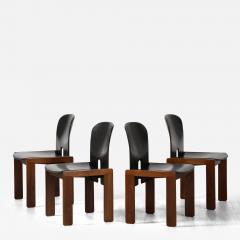 Afra Tobia Scarpa Afra Tobia Scarpa Model 121 Set of Four Dining Chairs for Cassina 1965 - 3930694