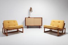 Afra Tobia Scarpa Afra Tobia Scarpa Pair of Carlotta Lounge Chairs for Cassina 1960s - 1006483