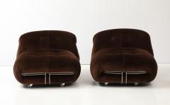 Afra Tobia Scarpa Afra Tobia Scarpa Soriana Pair of Chairs for Cassina Italy 1969 - 3839576