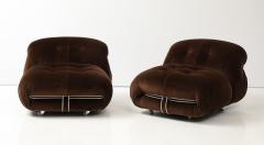 Afra Tobia Scarpa Afra Tobia Scarpa Soriana Pair of Chairs for Cassina Italy 1969 - 3839578