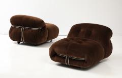 Afra Tobia Scarpa Afra Tobia Scarpa Soriana Pair of Chairs for Cassina Italy 1969 - 3839584